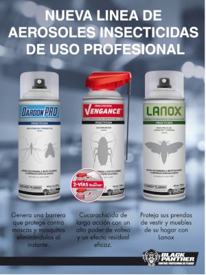 Nueva línea de aerosoles profesionales